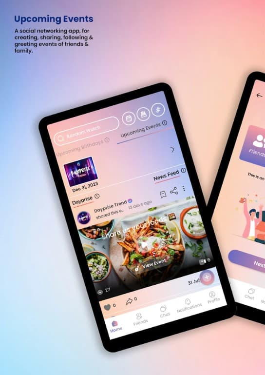 Dayprise - Social Network App