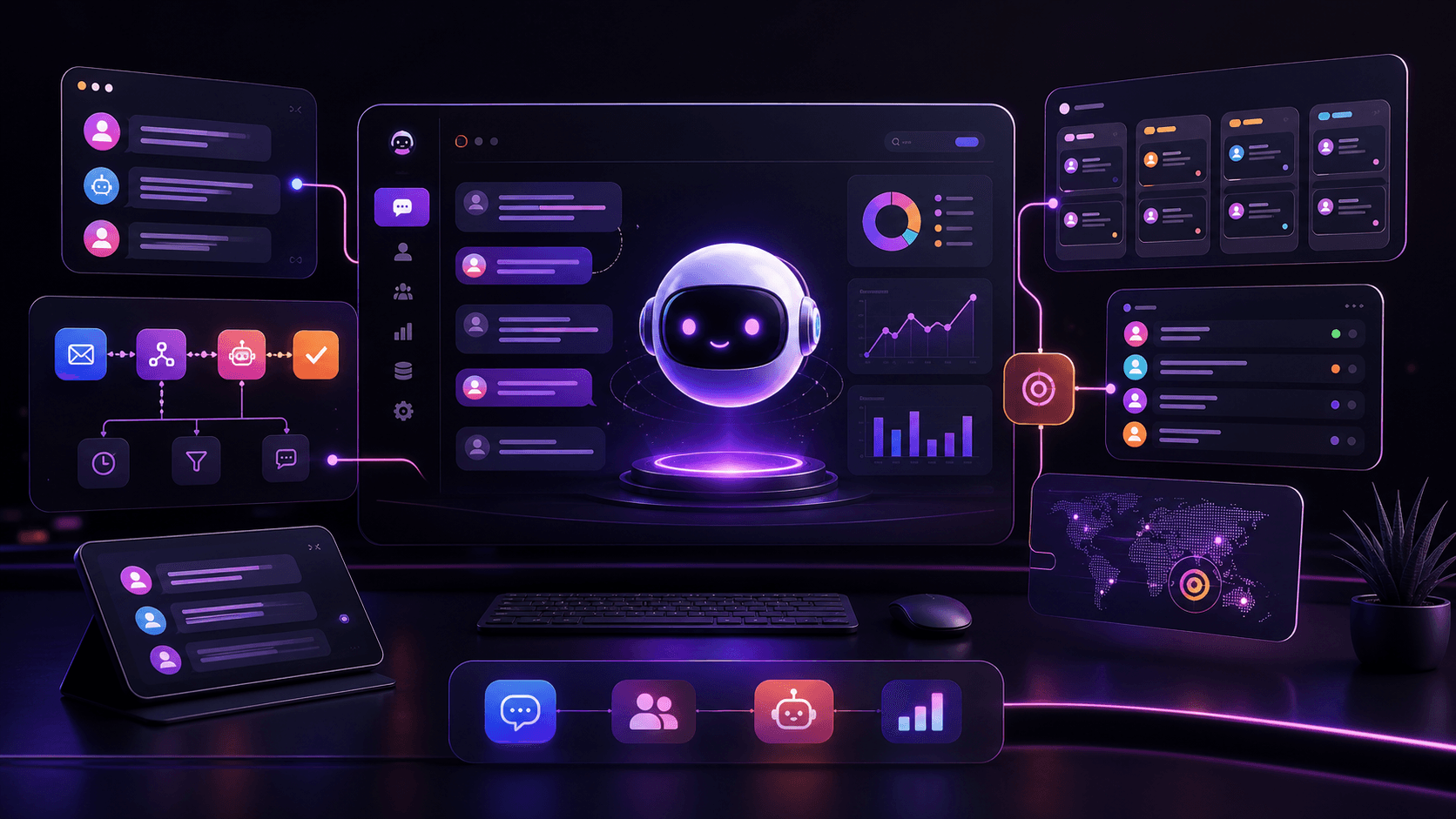 AI Chatbot & Automation service cover